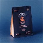 Organic Hazelnut Coffee Blend  Product Lifestyle Shot Front