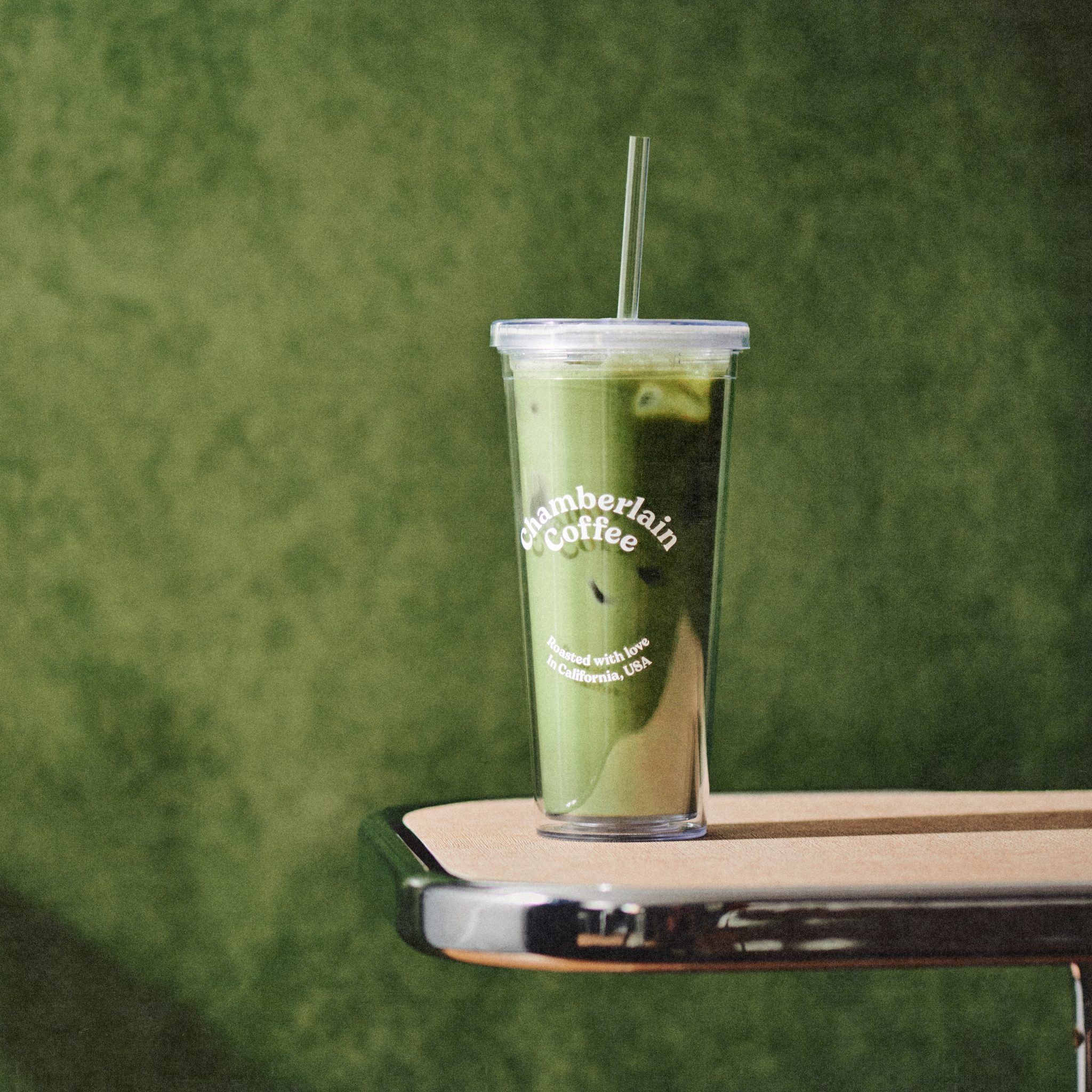 Transparent Tumbler  Lifestyle shot Diagonal